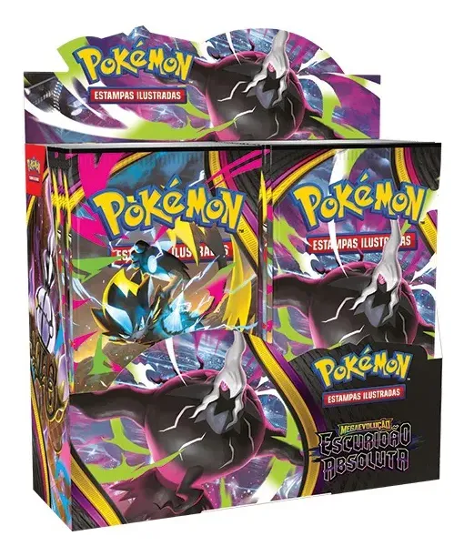 Box Booster Pokémon: Megaevolução Escuridão Absoluta - Copag